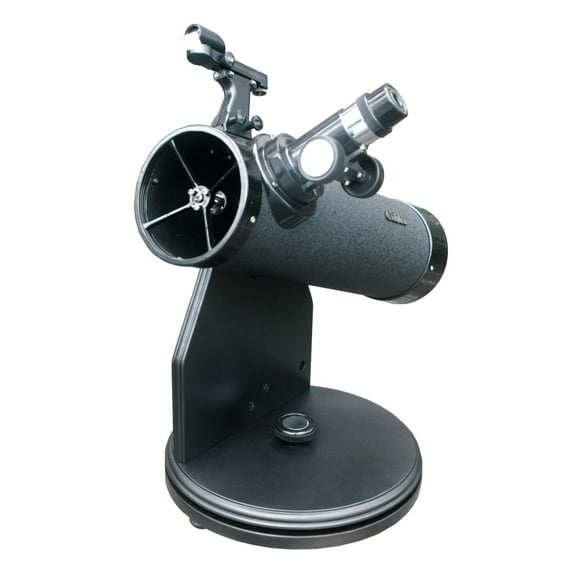 Galileo Dobsonian Table Top Telescope, Black, 500x80mm