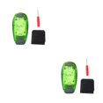 thumbnail image 4 of Yuarrent Luz de advertencia Casco de ciclismo nocturno Luz LED Luz trasera para bicicleta modos Lámpara de alerta a prueba de agua, Verde Verde 2piezas Yuarrent CBP149187, 4 of 6