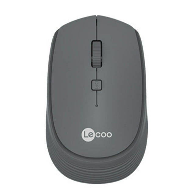 Mistaha Grey WS202 Wireless Mouse for Laptops and Desktops, Gaming Mini Mouse with USB Receiver - Lecoo Optical Engine, Ergonomic Design.
