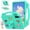 Mintgreen, variant on Kids Cover Case for Onn 12.1 Inch Pro Tablet 2024 (100146663), EVA Dropproof Handle Kids Friendly Rugged Lightweight Child Case for Onn 12.1 Inch Pro Tablet 2024, Pink