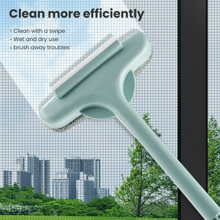 

Double-sided Screen Cleaner Hanging Space Saving Brush for Wet and Dry Dual-use