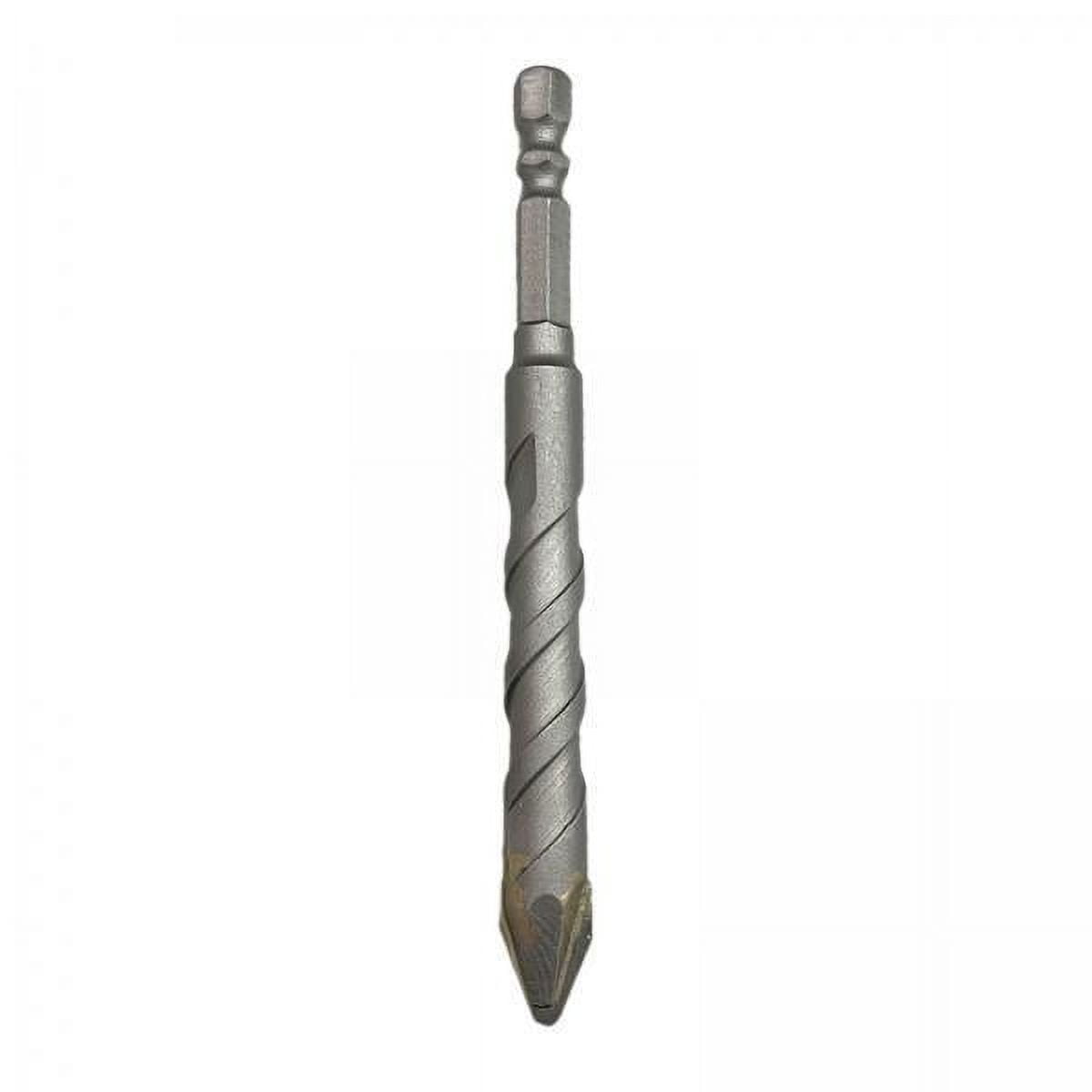 5 Brocas Excéntricas De 6 Mm Para Perforación Con Vástago Hexagonal De 1/4 Pulg., Brocas