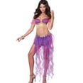 thumbnail image 2 of Pink  Purple Belly Dancer Sexy Adult Costume Small 6-8, 2 of 2