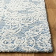 thumbnail image 3 of SAFAVIEH Metro Elmer Medallion Area Rug, Blue/Ivory, 6' x 6' Square, 3 of 8