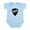 Sky Blue, variant on CafePress - Nashville Guitar Pick Body Suit - Baby Light Bodysuit, Size Newborn - 24 Months