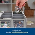 thumbnail image 4 of Caja de almacenamiento de tarjetas BCW, papelera coleccionable, gris, paquete de 4, 4 of 8