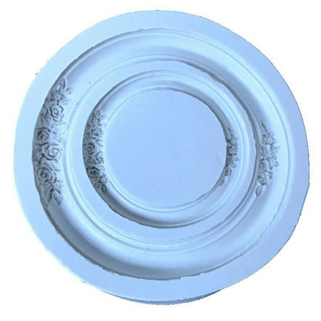 

3D Lace Frame Mousse Silicone Mold Fondant Cake Border Moulds Chocolate Mould