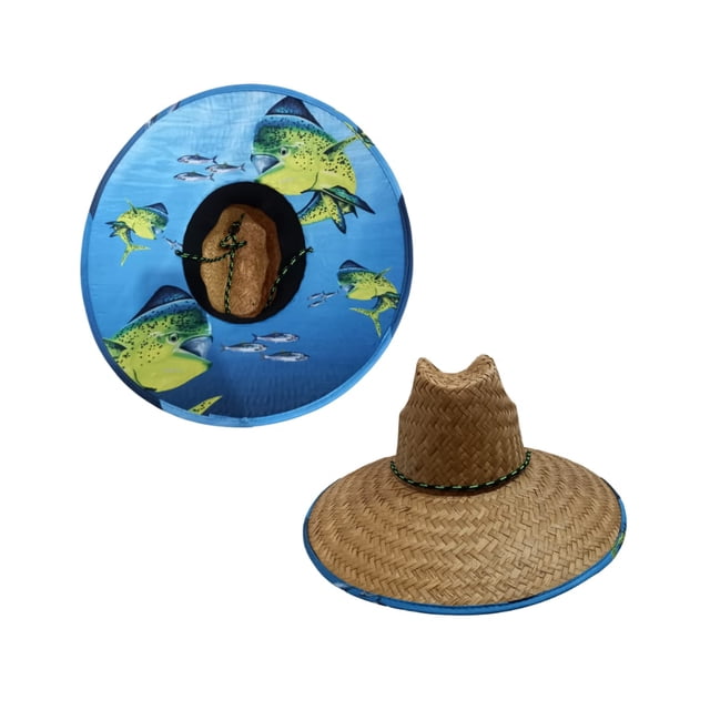 Sombrero Pescador Surf Estampado Pez Dorado #2