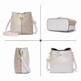 thumbnail image 5 of GAEKEAO Crossbody Purses for Women Vegan Leather Bucket Bags Trendy Ladies Handbag Shoulder Purse Multi Pockets, 5 of 6