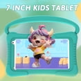 thumbnail image 3 of Android 12 Kids Tablet 7 inch Tablet for Kids, WiFi Tablets with Case, 4GB RAM+32GB ROM Educational Games Parent, 3 of 7