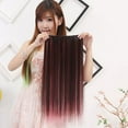 thumbnail image 4 of Lubelski Postiche pour Femmes à Clipser, Cheveux Longs Lisses, Extensions, Cosplay, Fête, Couleurs Assorties, 4 of 7