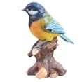 thumbnail image 3 of Figura de pájaros Estatuas de pájaros Decoración de mini decoración de ornamentos de mini resina En la rama, 3 of 8
