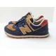 thumbnail image 4 of New Balance Mens Size 9.5 D Denim Navy Tan Red Casual Shoes M1574DN2 *NO LACES*, 4 of 6