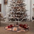 thumbnail image 4 of Balery Beautiful Fox Printed Christmas Tree Skirt , Merry Christmas Party Christmas Tree Decoration,Adjustable Tree Skirt-36", 4 of 6