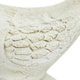thumbnail image 5 of 5", 6"W White Ceramic Bird Sculpture, by DecMode (2 Count), 5 of 10