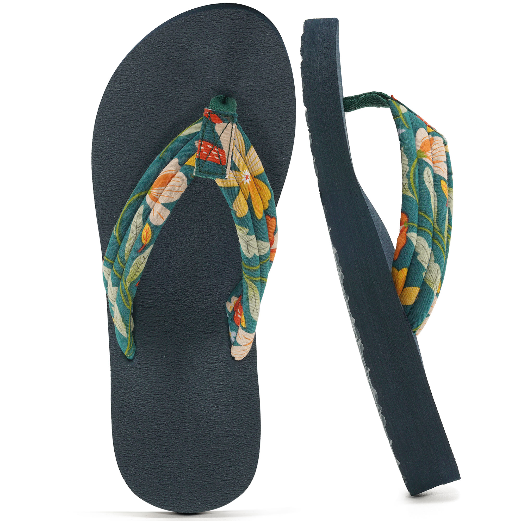 Ecetana Women's Comfort Thong Flip Flops photo 1