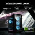 thumbnail image 2 of ASUS ROG G700 (2025) Gaming Desktop PC, Intel® Core™ Ultra 7 265F, NVIDIA® GeForce RTX™ 5070, 1TB SSD, 32GB RAM, Windows 11 Pro, G700TF-XS776, 2 of 10