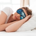 thumbnail image 7 of Uemuo Blue Iceberg Leaf Wolf Pattern Sleep Eye Mask - Light Blocking Sleep Mask Blocking Out Light Perfectly, Soft and Comfortable Night Eye Mask, Eye Blinder, 7 of 7