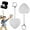 2pcs-white - Heart Shape, variant on Yippzo Love Wallet Tote Bag Touch Sensing Light, Heart Bag Lamp with Motion Sensor, LED Automatic Glow Lights, Rechargeable Mini Flashlight