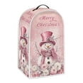 thumbnail image 2 of HELLHERO Washable Dust Cover with Snowman & Hand Strap 15.94"H x 9.45"L x 7.28"W, 2 of 6