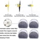 thumbnail image 3 of 16 Pack Foam Prefilters And Carbon Filter Compatible With Petsafe Drinkwell Fountain Inox 360 Avalon-2025, 3 of 4
