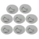 thumbnail image 1 of 8uds 8cm Gris D Anillo Parche Almohadilla PVC Inoxidable Acero para Surf Tabla Unique Bargains accesorios para kayaks, 1 of 7