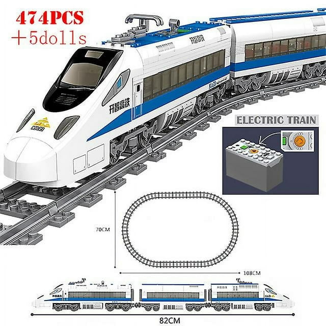 Building Blocks Electric Train | Kazi Blocks Building | Kazi Technic Train - Electric --Vinsniv