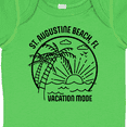 thumbnail image 4 of Inktastic Summer Vacation Mode St. Augustine Beach Florida Boys or Girls Baby Bodysuit, 4 of 5