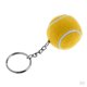thumbnail image 1 of 2x Llavero Llavero con colgante de pelota de tenis Colgante de de llave de vehículo, 1 of 7
