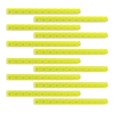 thumbnail image 1 of bicicleta ciclismo rayo reflexivo rueda rueda llanta reflector clip en tubo amarillo SM SunniMix Tubo de radios de bicicleta, 1 of 8