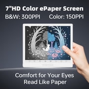 Bigme B751C-S Colorful E-ink Ebook Reader 7-Inch, 4+64GB, 3050mAh, Upgrade Rechargeable Stylus, Android 14, Ideal for Reading, Note-Taking & Writing