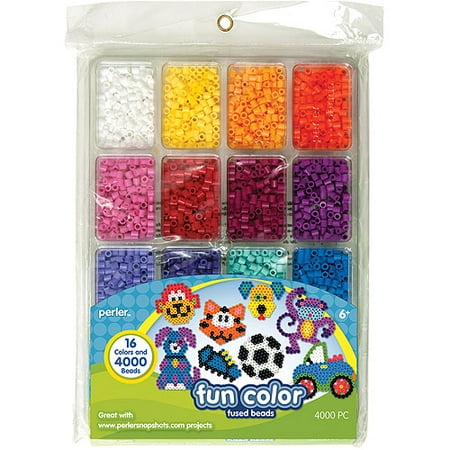 Curtains Ideas beaded curtains at walmart : Perler Fun Fusion Beads, 4000-Pack, Fun Color - Walmart.com