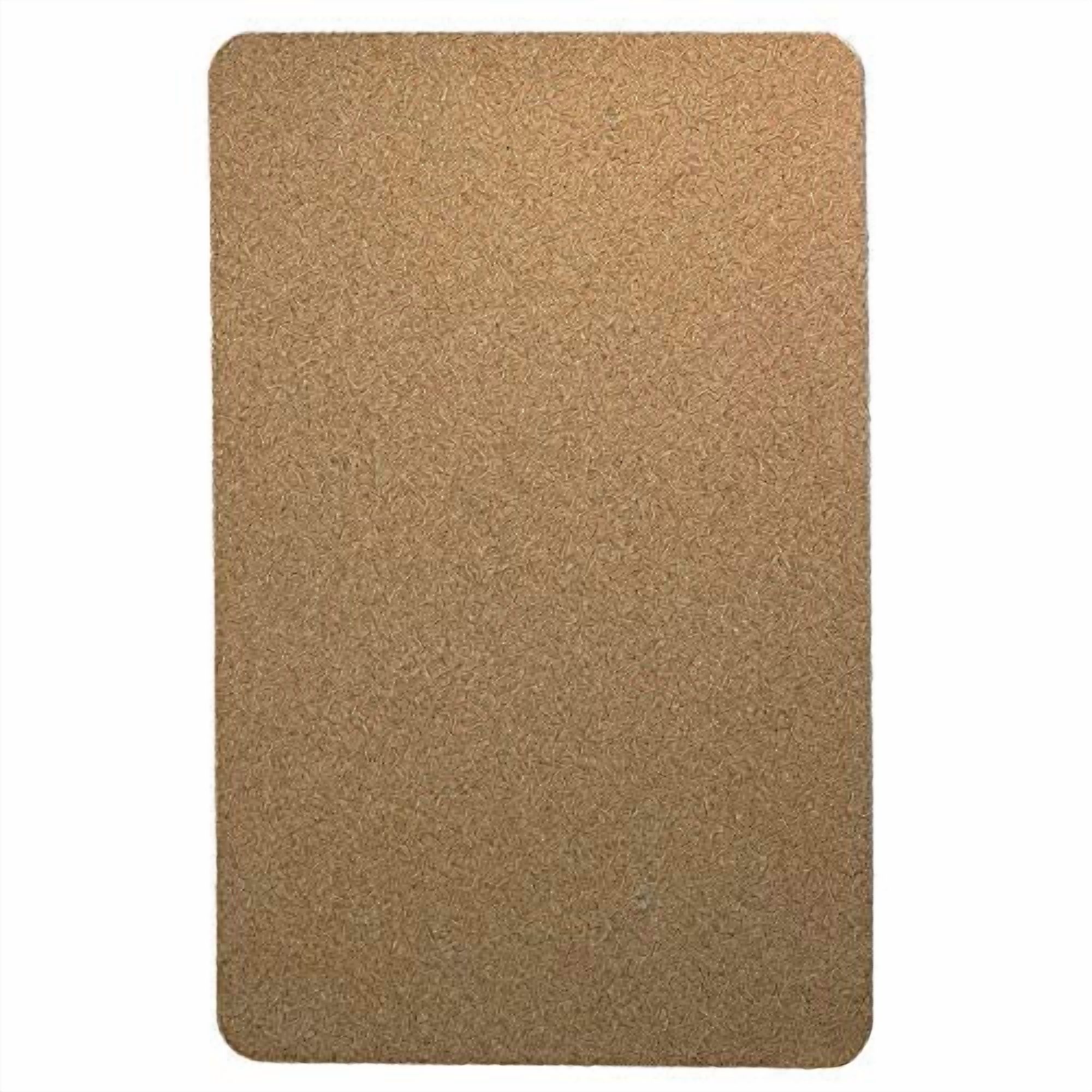 Lightweight Reminder, Notes 24 x 36 Light Brown Cork Bulletin Board Pack of 2