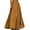 Coffee, variant on Yucgh Women's Pleated Solid Color Maxi Skirt with Large Swing, A-line Floor Length Skirt, Casual Flowy Skirt with Elastic Waist,Coffee,M