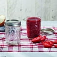 thumbnail image 3 of Ball Mason Jar 8-Ounces Jelly Quilted Crystal with Lids and Bands, Regular Mouth (Set of 4), 3 of 7