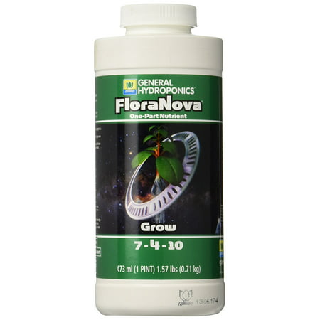 GH1621 1 Pint Flora Nova Grow, FloraNova works as a specialized nutrient for rapidly growing plants during the structural and foliar growth phases By General (The Best Hydroponic Nutrients)