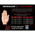 thumbnail image 3 of Renegade GK Fury Soccer Goalie Gloves with Removable Pro-Tek Fingersaves - Sizes 7-11, 5 Cuts/Styles - 30 Day 100% Warranty - Unisex, Youth, Junior, Adult Goalkeeper, 3 of 6