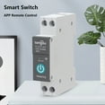 thumbnail image 1 of Interruptor Inteligente TUYA WIFI Remotes Control Switch Timer Switch para el hogar (63A Negro con medición), 1 of 5