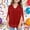 F-622Red, variant on ZHOGXU Toddler Kids Girls Top 3/4 Sleeve V Neck Sequins Mesh Layered Comfortable Fashion Tee For Casual Daily Wear,Black,3-4 Years