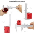 thumbnail image 4 of Calibrador digital, herramienta profesional de medición de calibre, medición de micrómetro de paso de profundidad interna, 4 of 8
