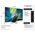 thumbnail image 2 of Samsung 77” inch S95F OLED 4K UHD Smart TV [2025 Model - QN77S95FA] – Open Box, 2 of 10