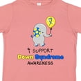 thumbnail image 4 of Inktastic I Support Down Syndrome Awareness Elephant with Balloon Boys or Girls Toddler T-Shirt, 4 of 5