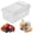 White, variant on 1Pc Food Storage Container Food Storage Container For Office,Plastic Clear