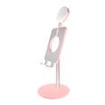 thumbnail image 1 of Mobile Phone Holder Support with Fill Light 3-Light Modes Cellphone Mount Desktop Lamp Angle Adjustable Universal Phone Bracket, 1 of 8
