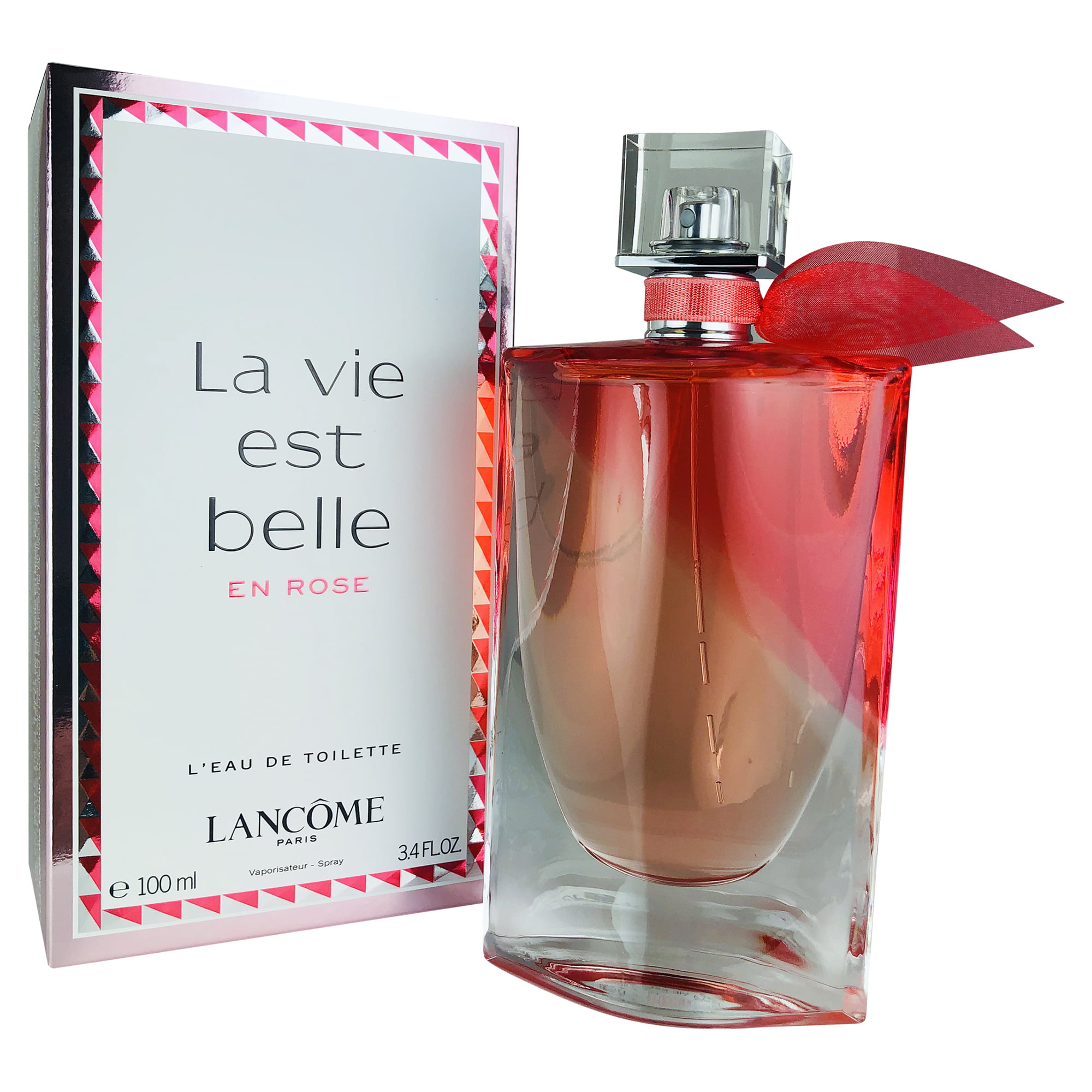 maniac pijpleiding Brutaal Lancome La Vie est Belle en Rose Eau de Toilette, Perfume for Women, 3.4 Oz  - Walmart.com