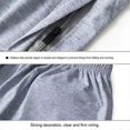 thumbnail image 3 of Bañador para hombre, pantalones cortos para natación, running, gimnasio, bañadores, bañadores, playa, verano, m gris oscuro, 3 of 5