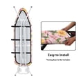 thumbnail image 4 of Kuiaobaty Hummingbird Hibiscus Flower Ironing Board Cover Scorch Resistant Ironing Table Cover Dust Cover with Hook and Loop Fastener Strap 15 x 54 Inch Home & Kitchen Accessories, 4 of 5