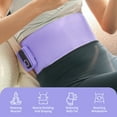 thumbnail image 2 of DUALSONIC Fit-Up EMS Belt - Muscle Stimulator for Abs, Home Fitness Device, Workout Equipment for Training Exercise, Waist Trimmer, Muscle Toner, Purple, 2 of 7