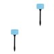 thumbnail image 4 of Speravity Cepillo de limpieza de limpiaparabrisas de microfibra desmontable de 13 pulgadas con almohadilla de tela cepillo de herramienta de azul claro 2piezas, 4 of 6