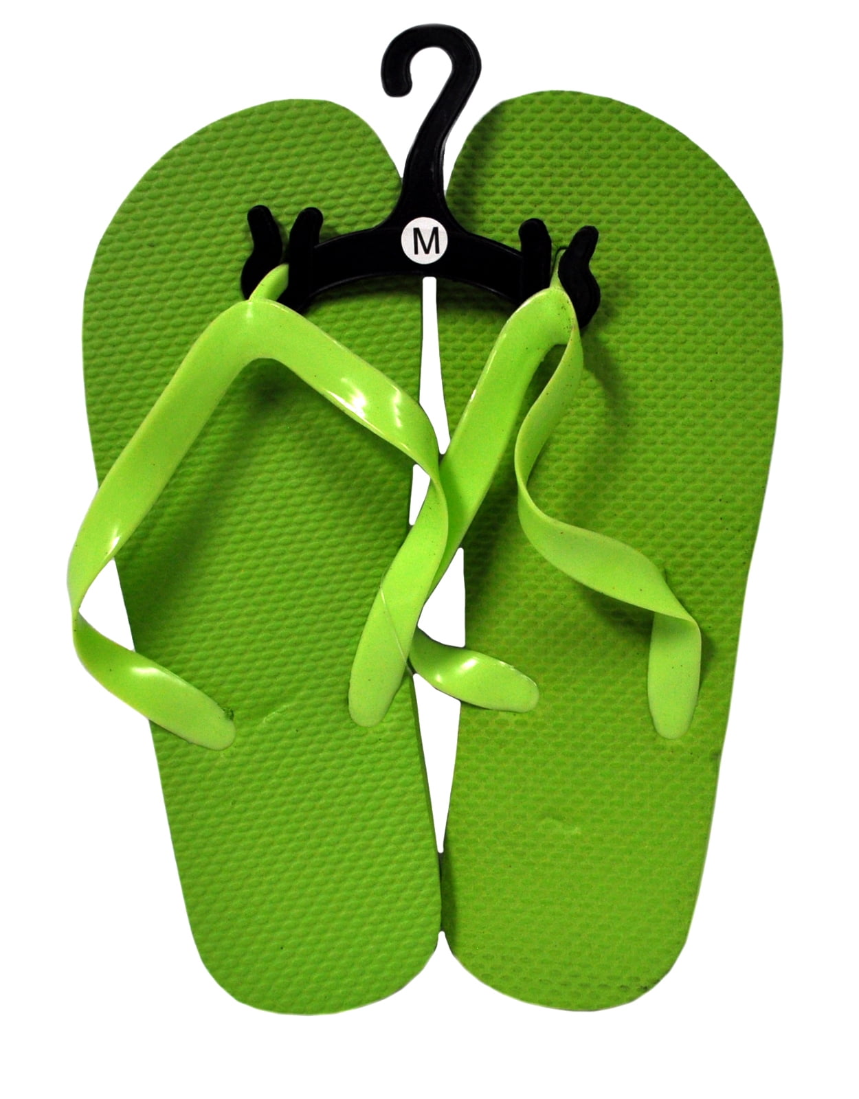 Womens Lime Flip Flops Size Medium